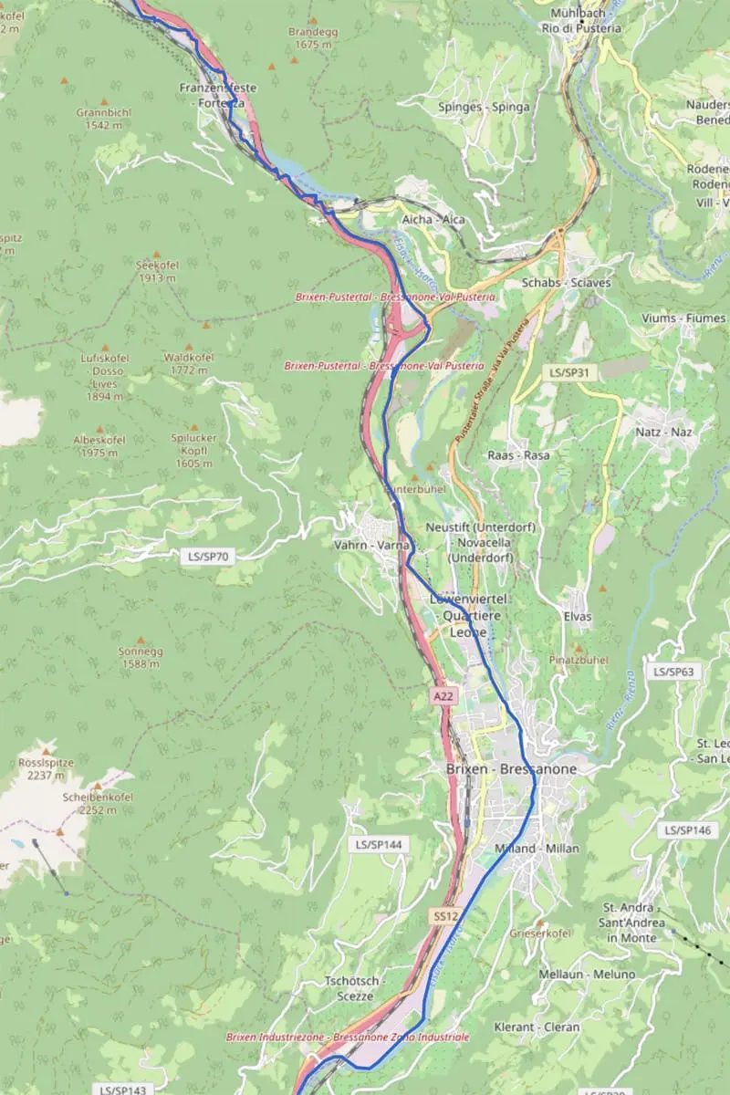 Von Sterzing nach Brixen II