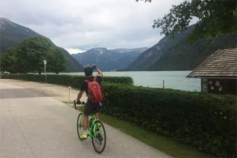 Radweg am Achensee